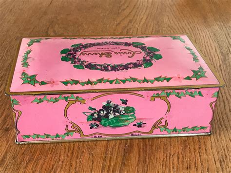 old fashioned metal candy box|Vintage & Retro Candy Boxes .